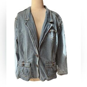 1980s/90s Levi’s Jeans Blazer Cut Denim Jacket‎